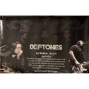 Deftones Chi Cheng Poster
